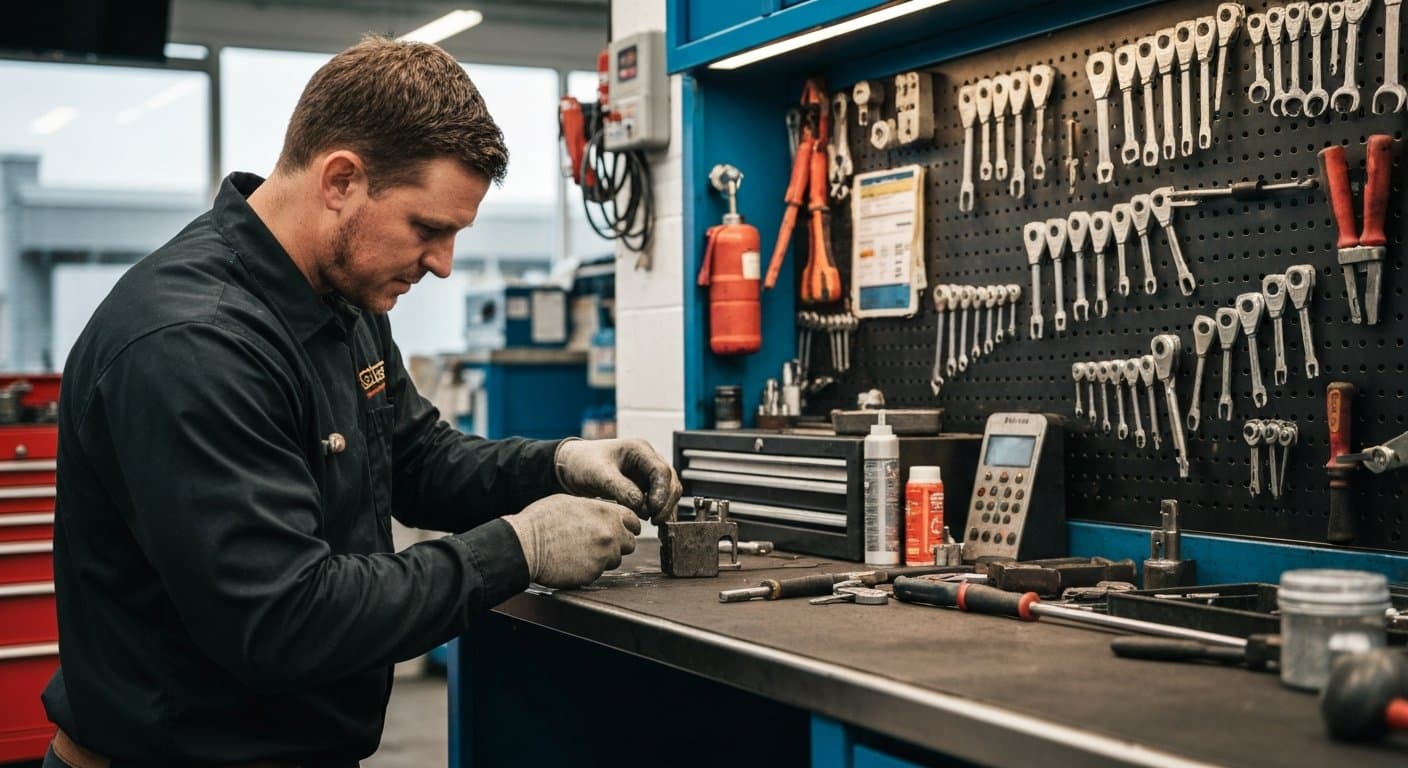automotive locksmith illustrating Cerrajero Cerca de Mi en Fort Worth TX: Servicio Móvil