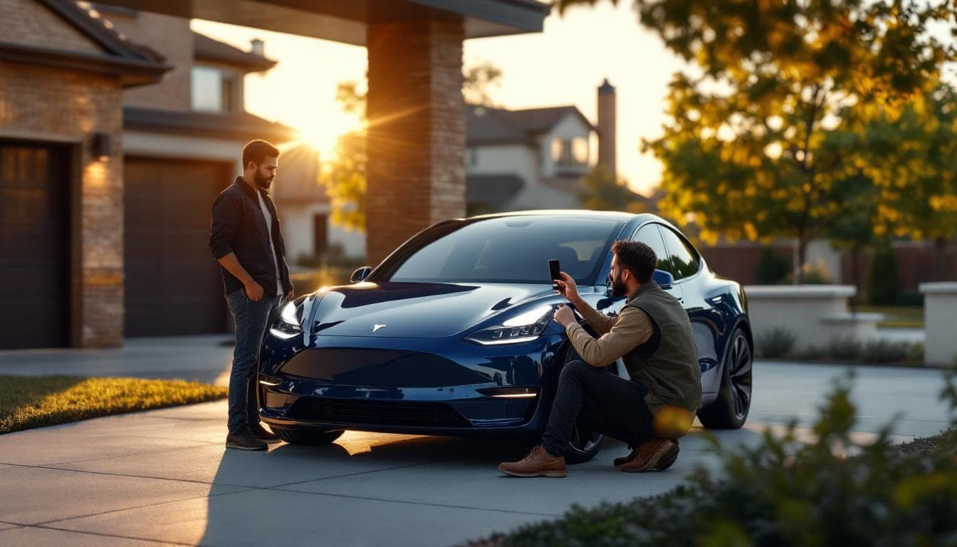 Emparejamiento profesional de tarjeta llave Tesla en Fort Worth